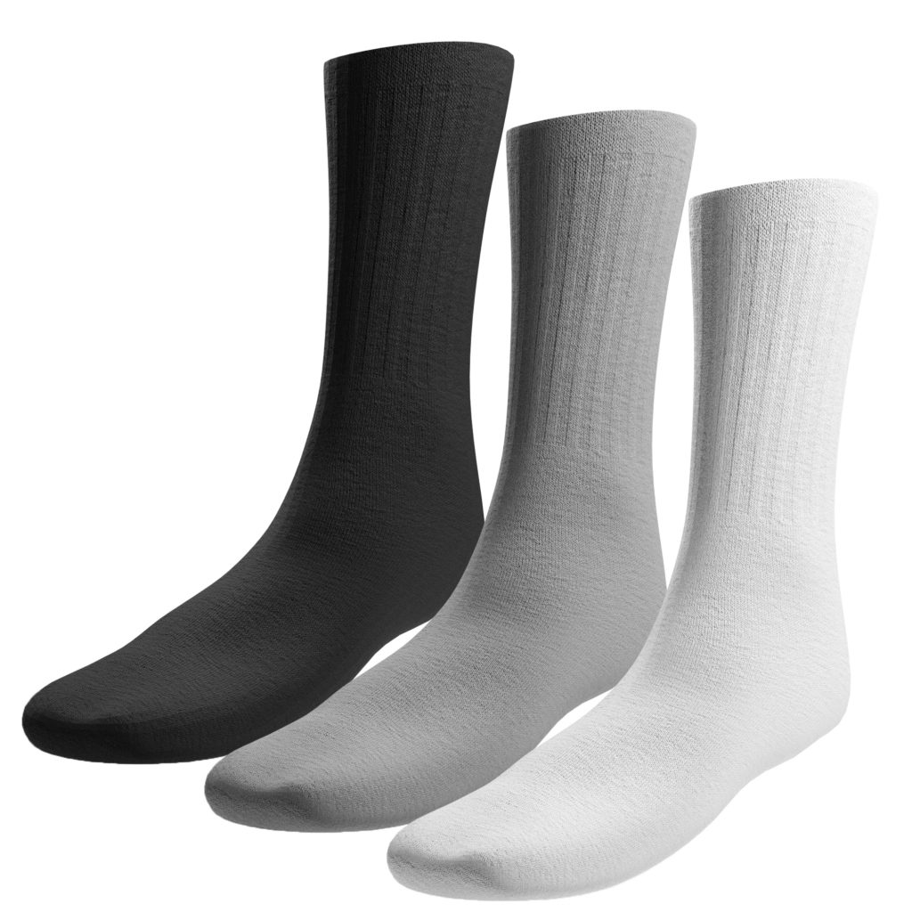 Mens and Womens Crew Socks